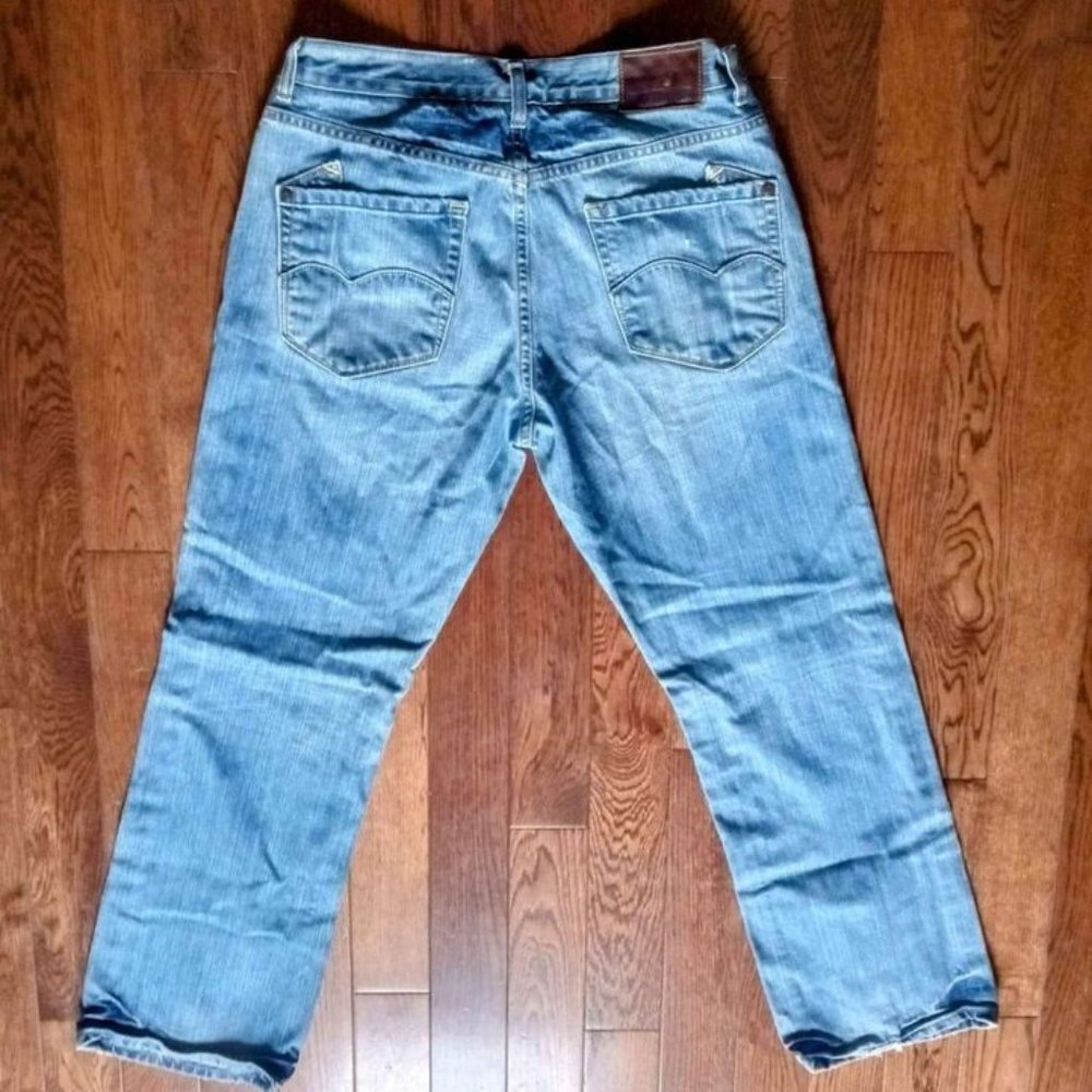 Tommy Hilfiger Premium Bootcut Dark Blue Denim Jeans - W34 x L32